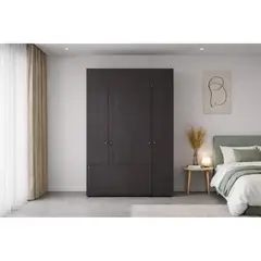 TUHOME - COMBO CLOSET 7 PUERTAS + MÓDULO SUPERIOR DREAMS WENGUE 200,0X120,0X40,2 CM