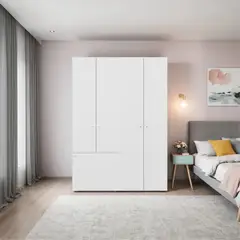 TUHOME - COMBO CLOSET 5 PUERTAS DREAMS BLANCO 170,0X120,0X40,2 CM