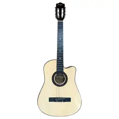 HENDRIX - Guitarra Clasica Funda 39 Pulgadas Grande Natural