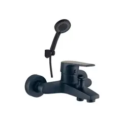 TAUMM - Llave Monomando Tina Ducha Notte Acabado Mate Negro