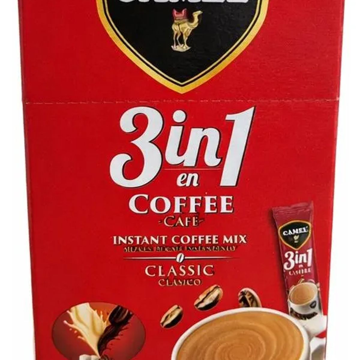 CAMEL - Camel Café 3 En 1 (café, Leche, Azúcar) 240g (12x20g)