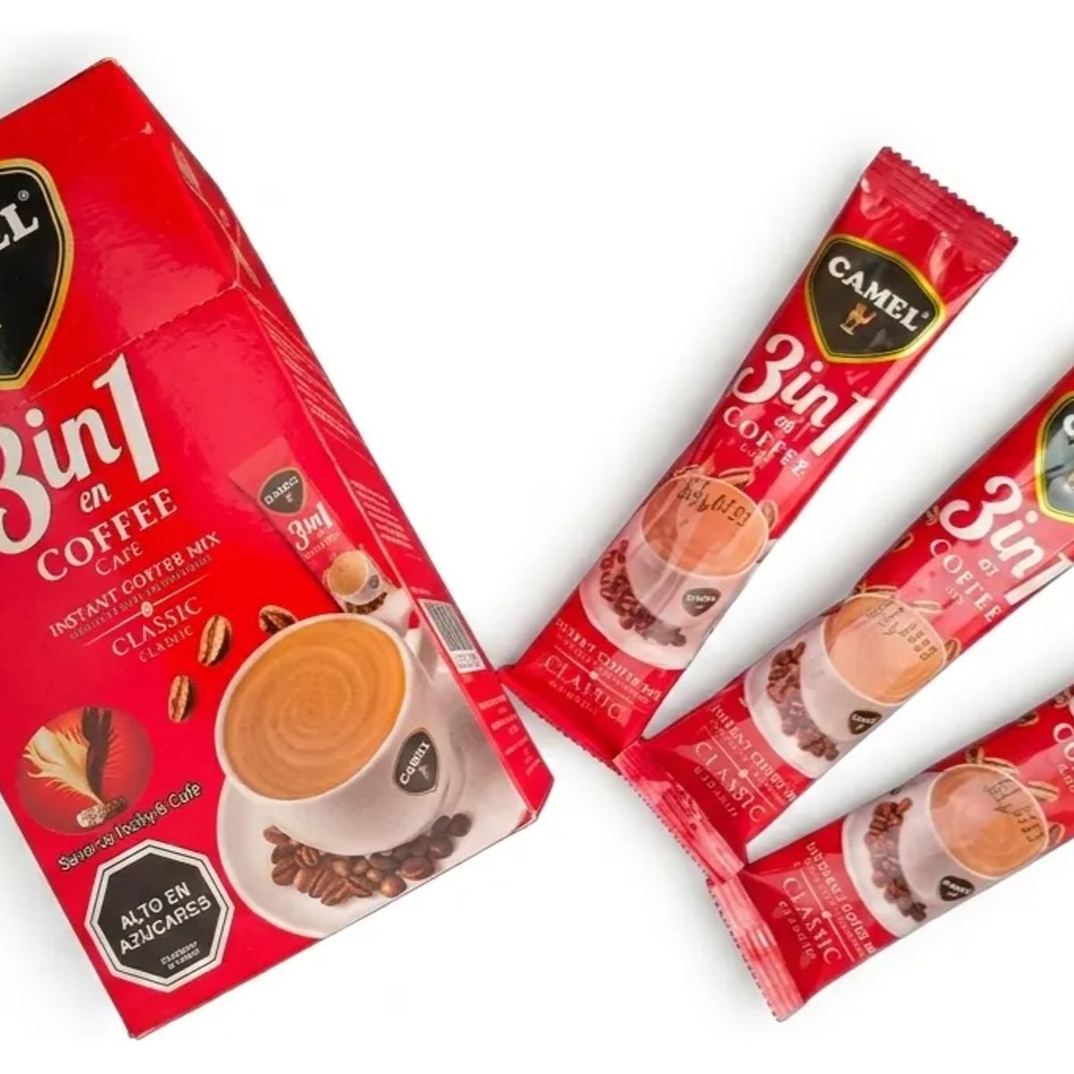 CAMEL - Camel Café 3 En 1 (café, Leche, Azúcar) 240g (12x20g)
