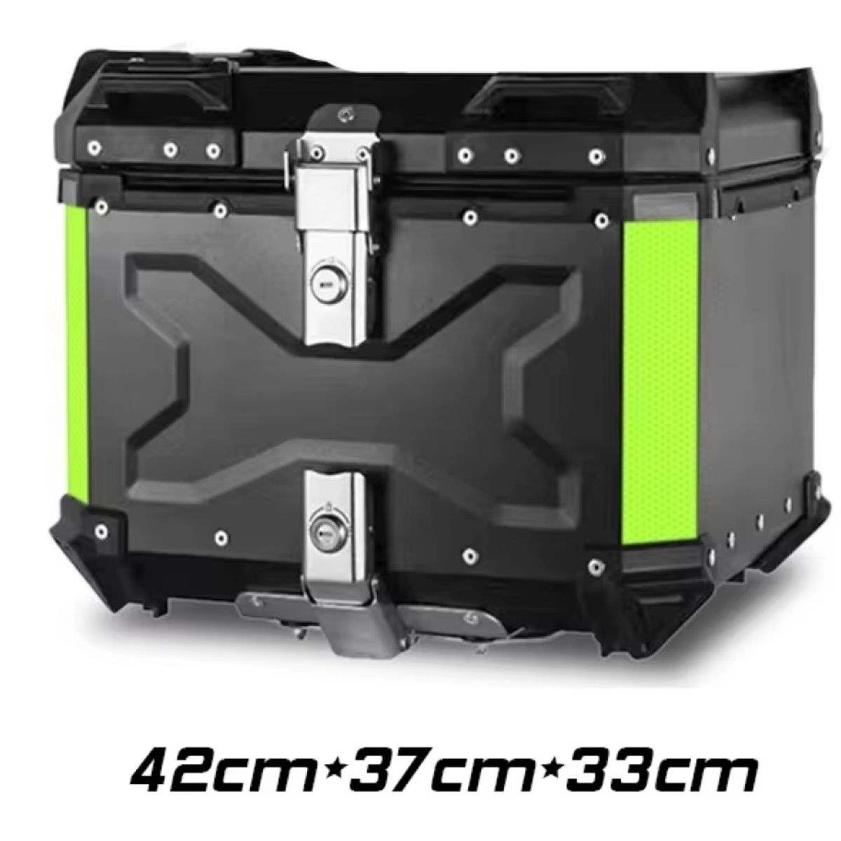 GENERICO - Maletero para moto de  45 litros  con Aleación de Aluminio