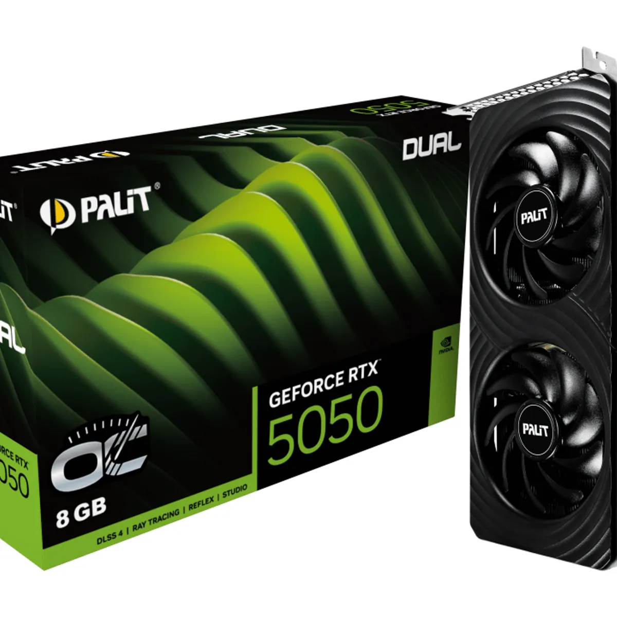 GENERICO - Palit RTX 5050 DUAL OC 8GB GDDR6 128bit 3-DP HDMI