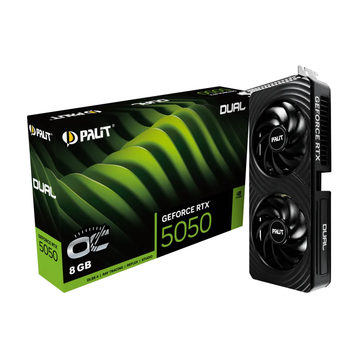 GENERICO - Palit RTX 5050 DUAL OC 8GB GDDR6 128bit 3-DP HDMI