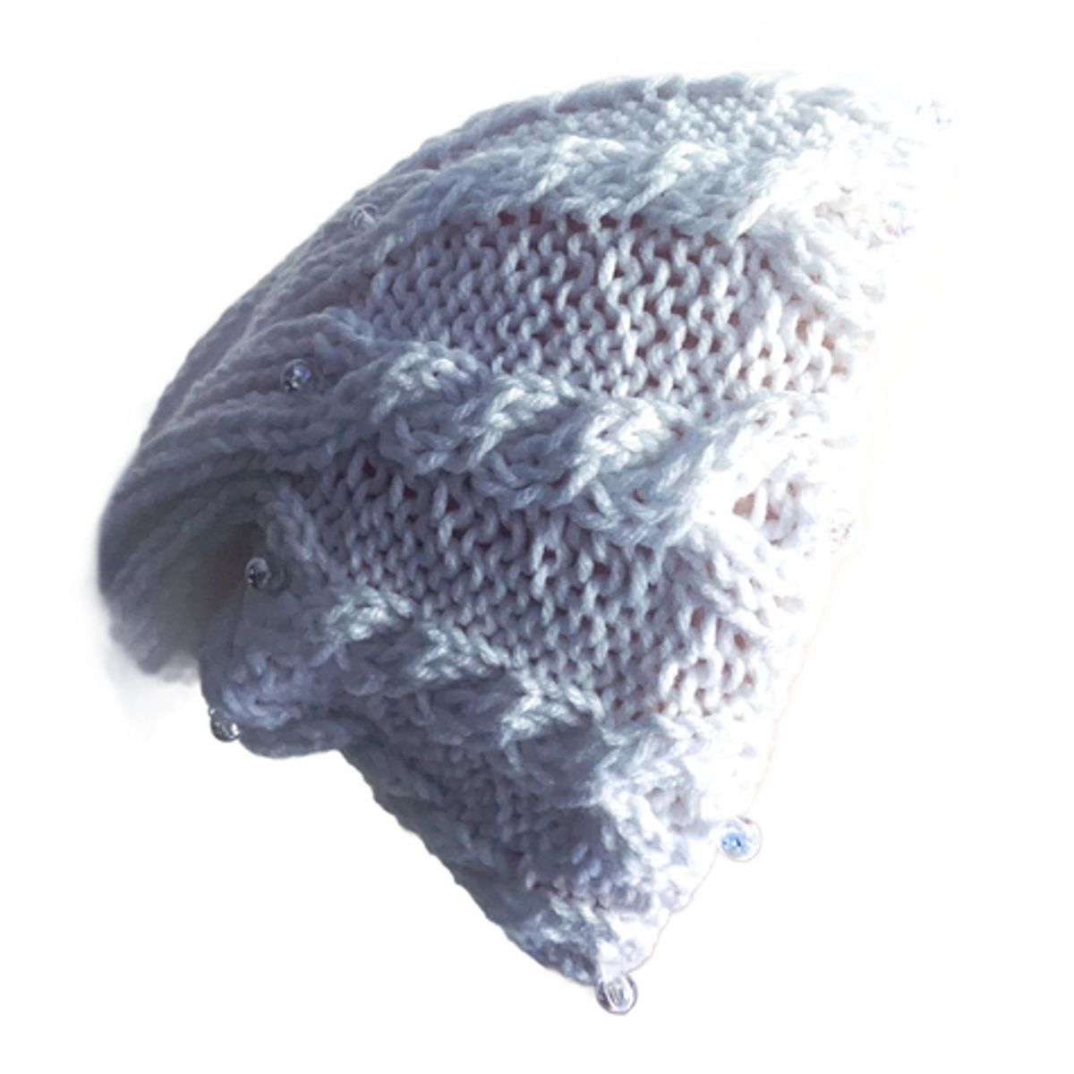 AMG ACCESORIOS - GORRO DE LANA TEJIDO A MANO DISEÑO EXCLUSIVO