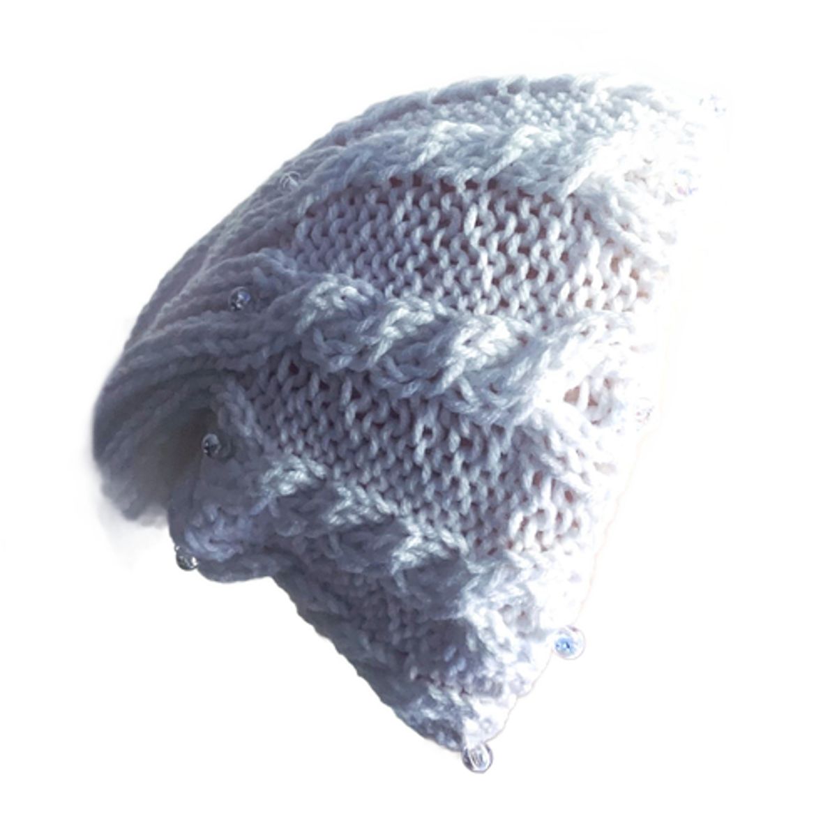 AMG ACCESORIOS - GORRO DE LANA TEJIDO A MANO DISEÑO EXCLUSIVO