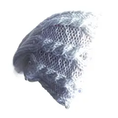 AMG ACCESORIOS - GORRO DE LANA TEJIDO A MANO DISEÑO EXCLUSIVO
