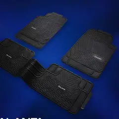 GENERICO - Piso De Goma Auto Suv 3 Alfombra Galanta Universal Ajustable BELUG