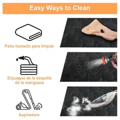GENERICO - Cubre Asiento Para Perro Mancro 6009, Accesorios Para Autos, Fundas Para Autos Impermeable, Color Negro BELUG