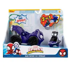 IMEXPORTA - Vehículo Pantera Negra 2 en 1 Spidey.