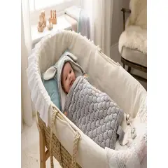 GENERICO - Saco de Dormir para Bebe con Capota y Forro cálido tejido