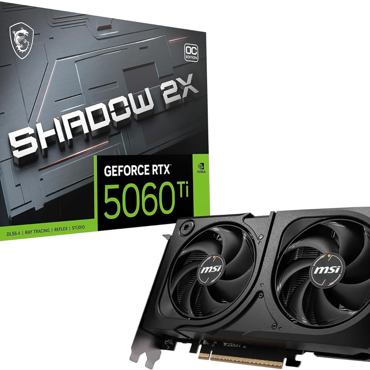 MSI - MSI Gaming RTX 5060 Ti 8G Shadow 2X OC