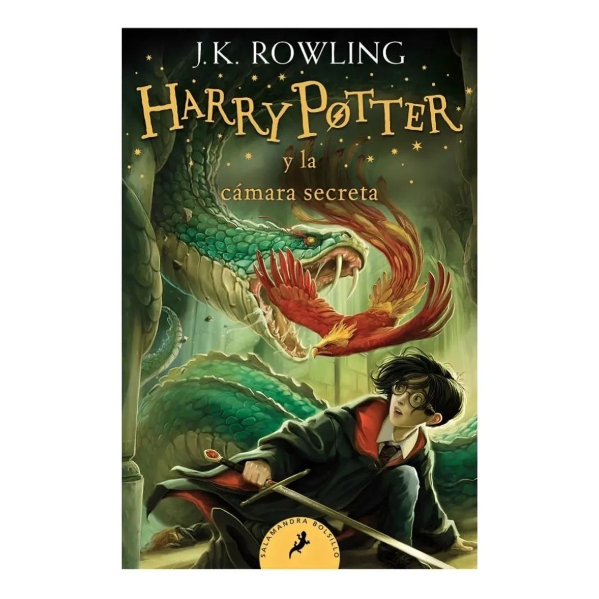 SALAMANDRA BOLSILLO - HARRY POTTER Y LA CÁMARA SECRETA - J.K. ROWLING