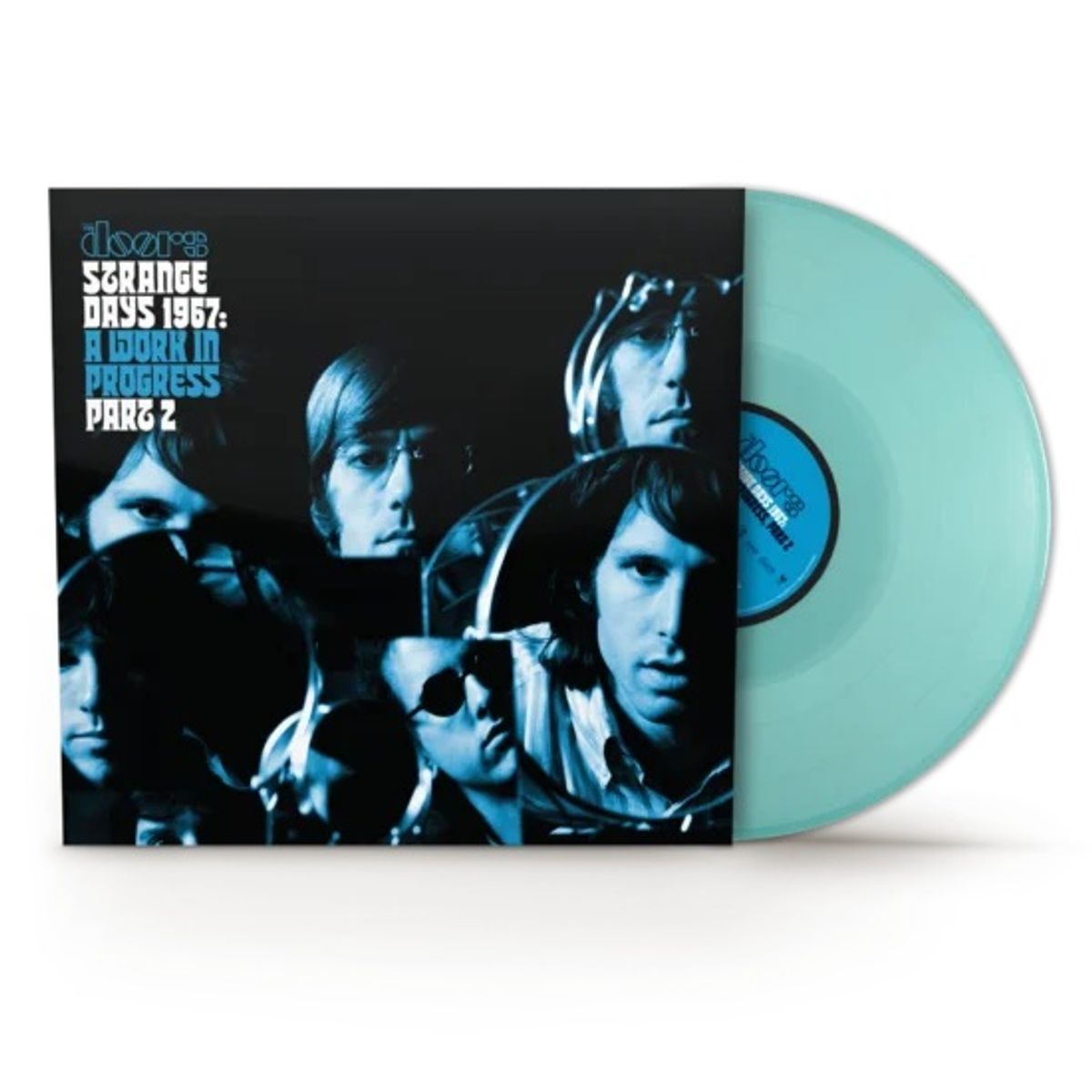 Elektra Records - The Doors - Strange Days 1967 A Work In Progress, Part 2 Vinilo Turquoise Transparent