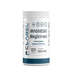 GENERICO - Magnesio Bisglicinato 1500mg 120 cápsulas Clean Label