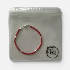 GENERICO - Pulsera Coral rojo de la pasión