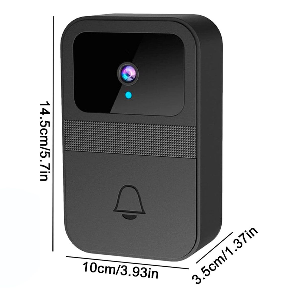 GENERICO - Timbre De Video Inteligente Inalámbrico WIFI