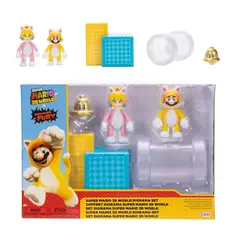 JAKKS PACIFIC - Set Diorama Nintendo 3D World Bowsers Fury Super Mario World