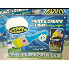 DEWINNER - Juguete Brocha Fluorescente para Pintar en la Oscuridad