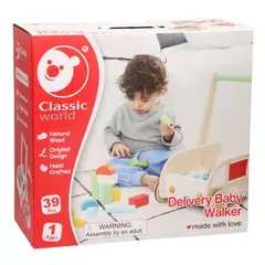 CLASSIC WORLD - Andador Piezas Geométricas 2 en 1