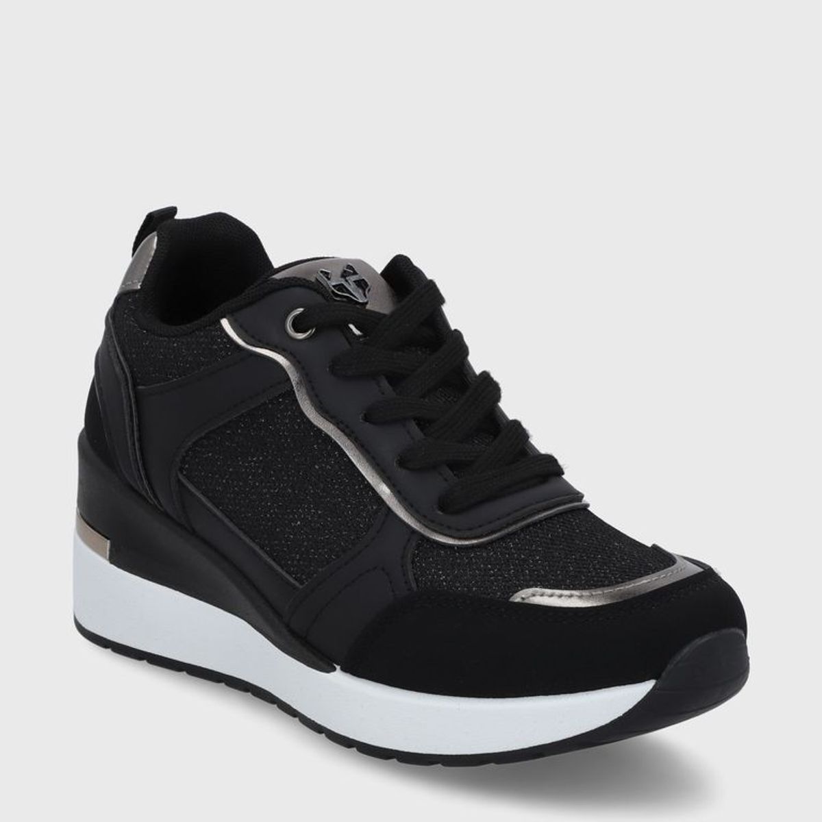 GOTTA - Zapatilla Plataforma Negra  Mujer 58060