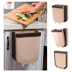 GENERICO - Basurero Plegable Ergonómico Para Puerta De Cocina
