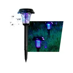 DEWINNER - Mata Insectos UV Lámpara Solar Repelente Mata Mosquitos