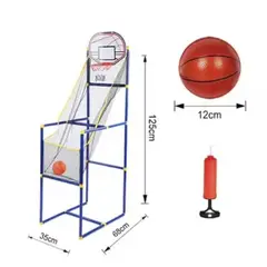 GENERICO - Set Basketball Pelota + Retornador Malla Infantil