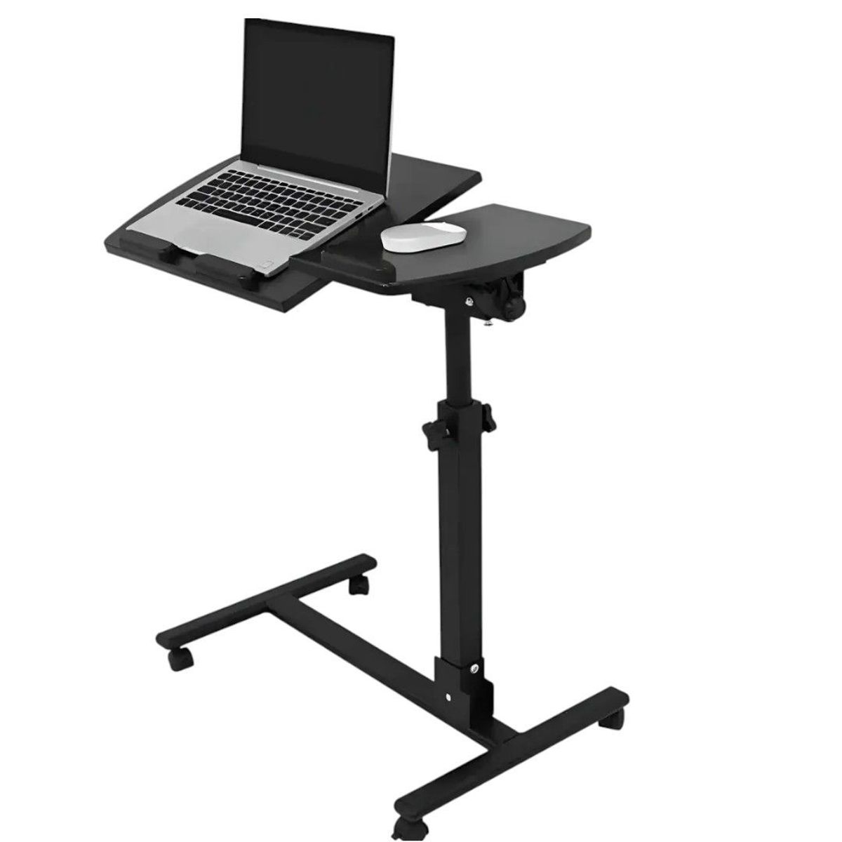 GENERICO - Mesa Para Laptop Plegable Con Ruedas Y Altura Ajustable