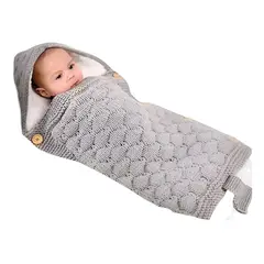 GENERICO - Cobija Para Bebe Tejida De Lana