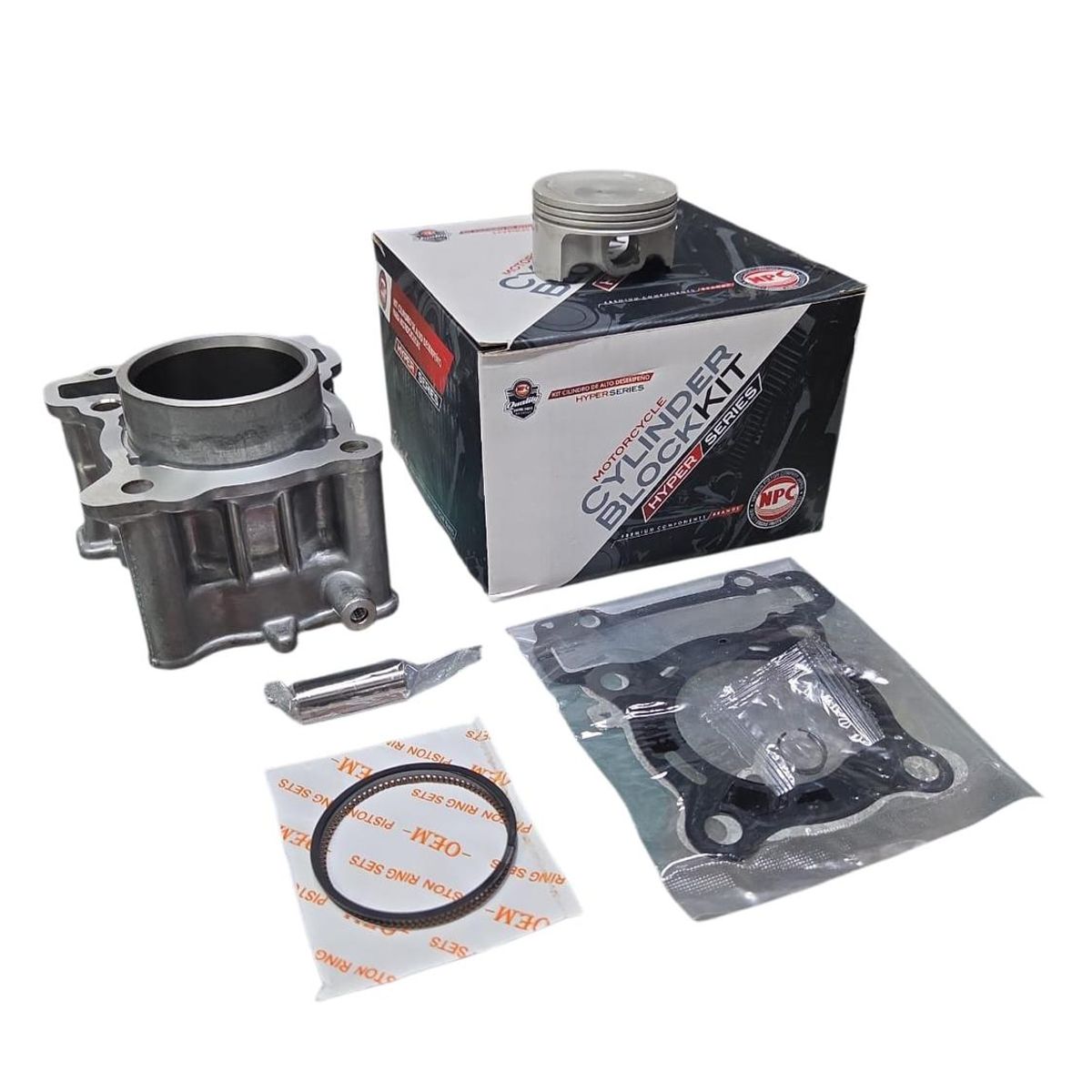 GENERICO - Kit de Cilindro para Moto Yamaha R15 V3 / Nmax 155 Japonés