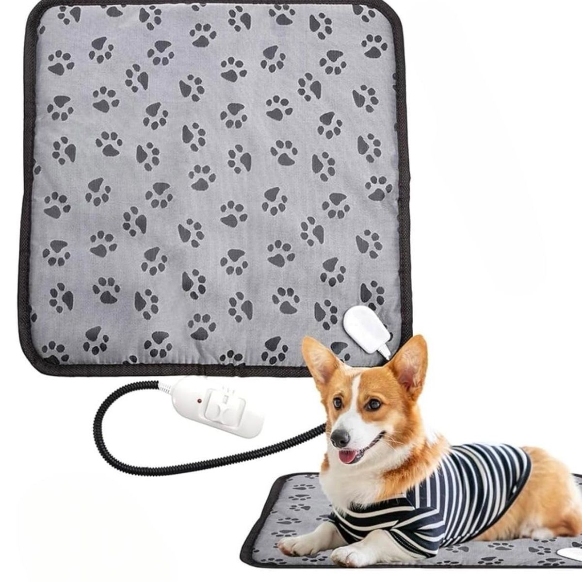 GENERICO - Manta Térmica Para Mascotas Cama Calefactora Perros Gatos 45x45cm