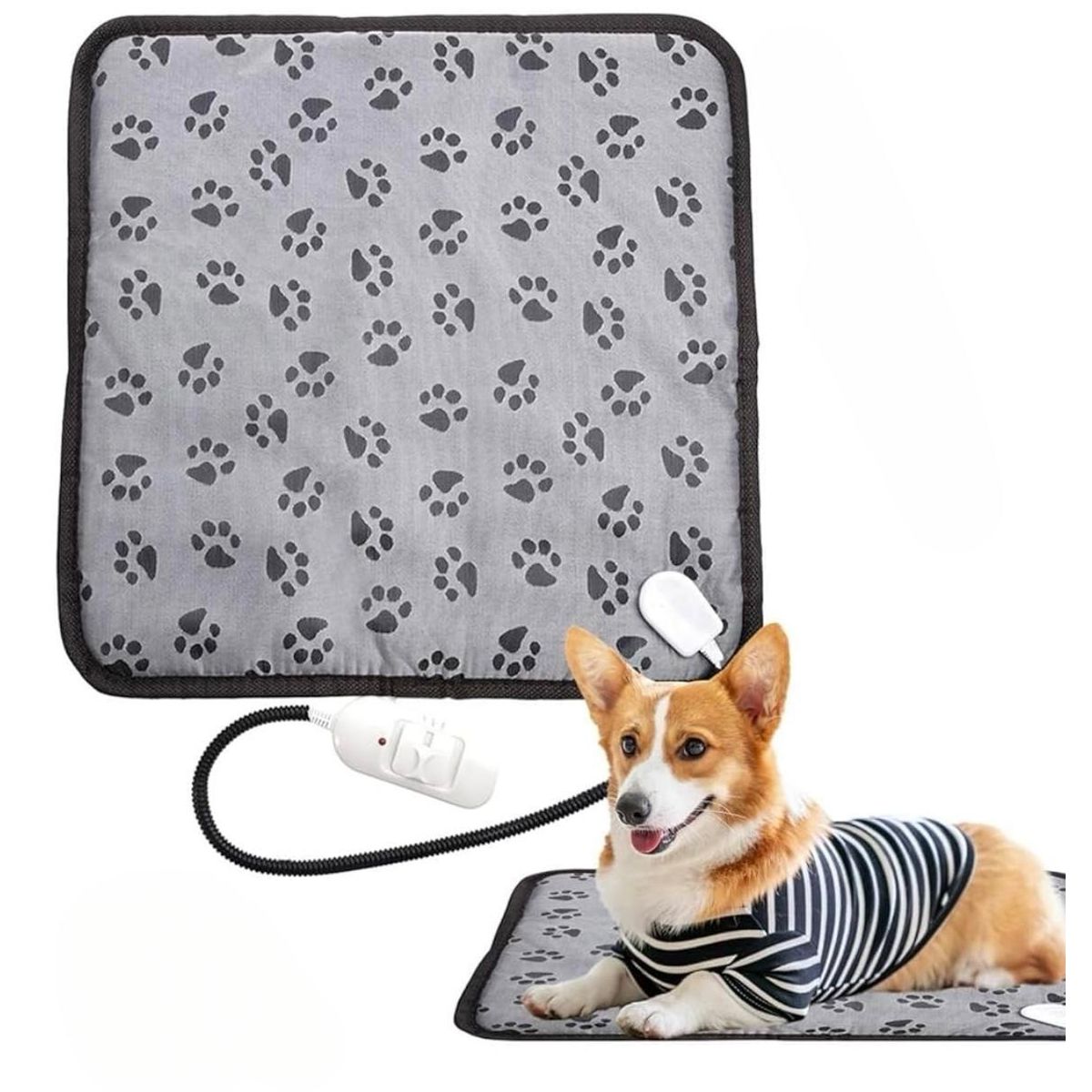 GENERICO - Manta Térmica Para Mascotas Cama Calefactora Perros Gatos 45x45cm