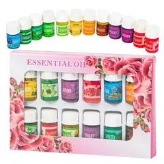GENERICO - Pack 12 Esencias De Aceites Aromáticos Aroma