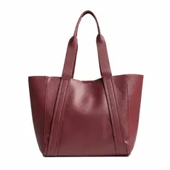 GENERICO - CARTERA SHOPPER HOMBRO BURDEO 50X32X15CM