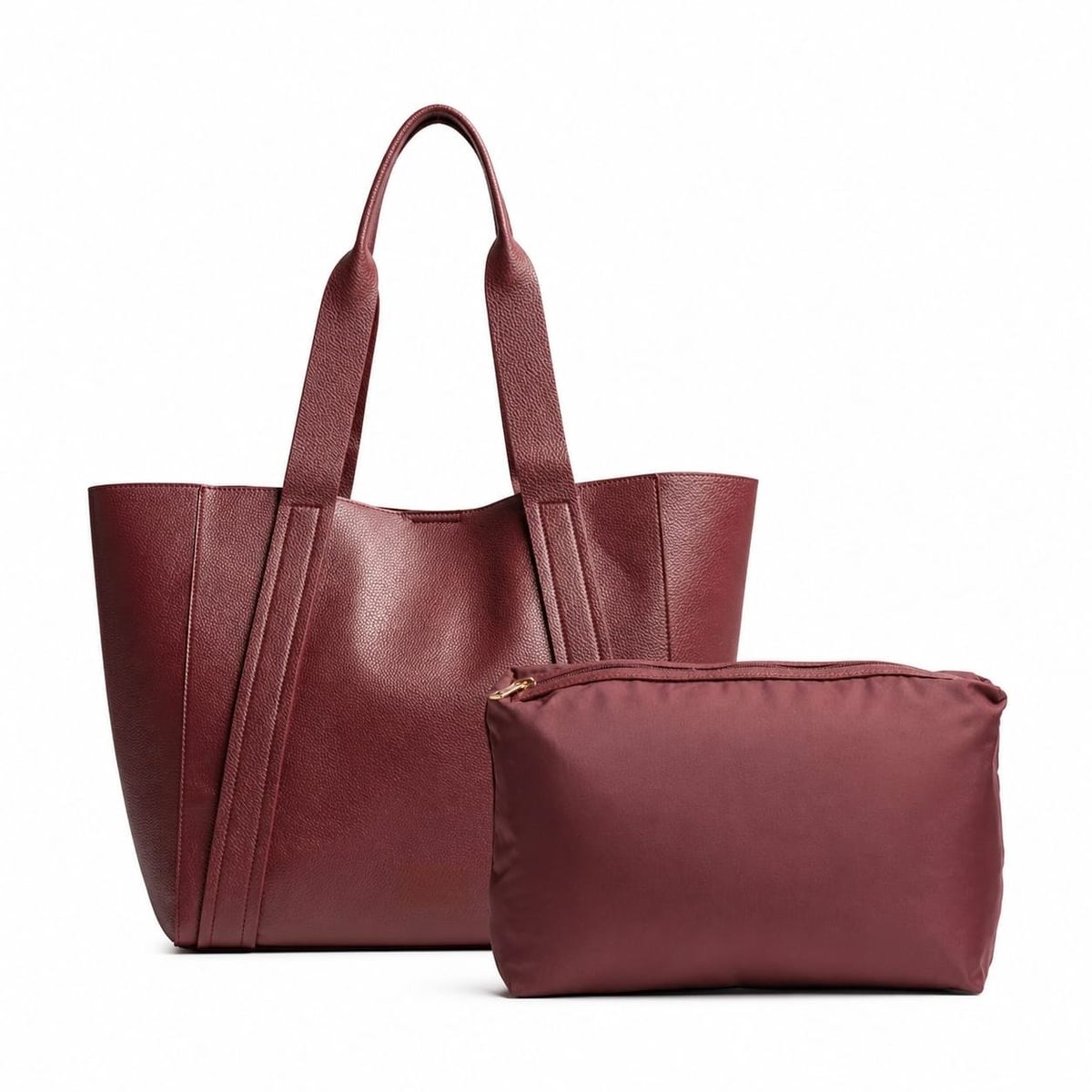 GENERICO - CARTERA SHOPPER HOMBRO BURDEO 50X32X15CM