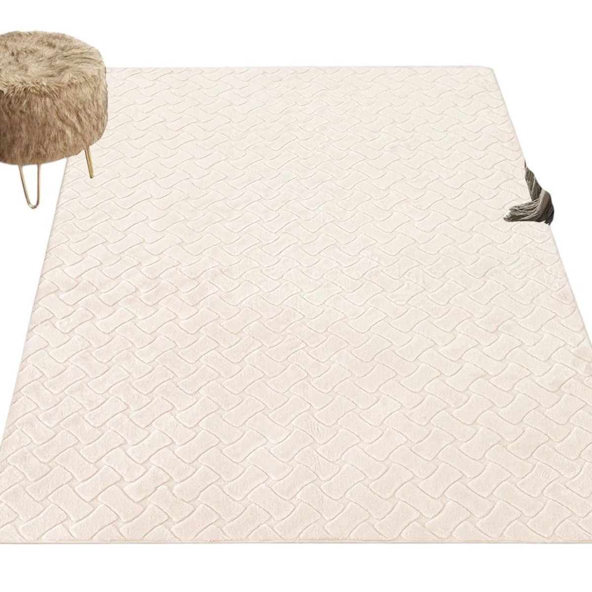 GENERICO - Alfombra de Área Antideslizante Casa Mio160x200 cm