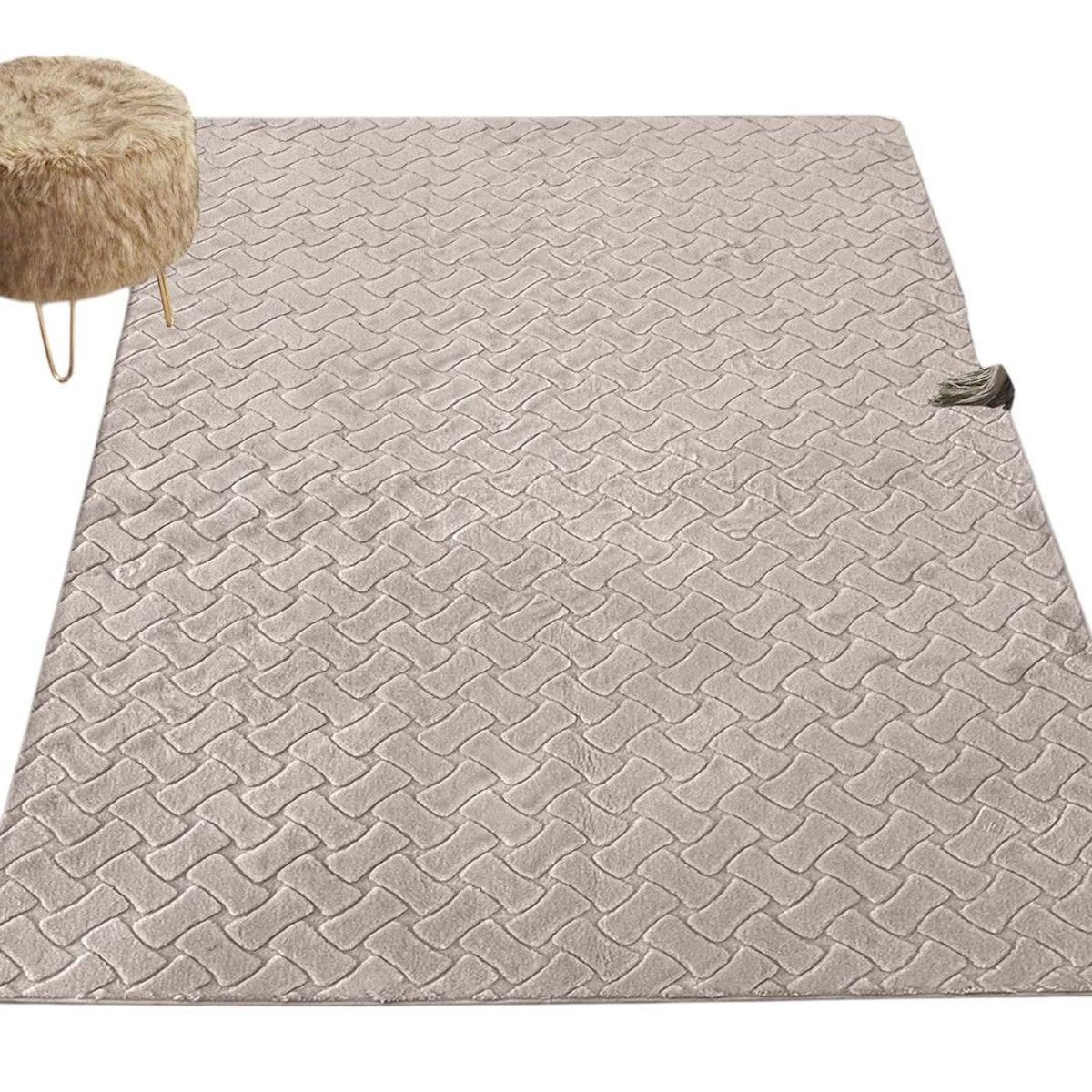 GENERICO - Alfombra de Área Antideslizante Casa Mio160x200 cm