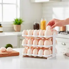 GENERICO - Bandeja Organizador De Huevos Para Cocina