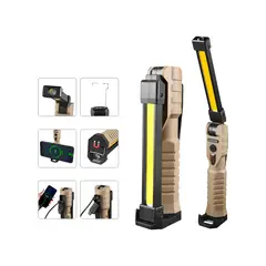 GENERICO - Linterna De Trabajo Led Plegable Recargable Con Imán 360° Labg