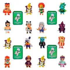 STUMBLE GUYS - Pack 5 Figuras Mythic 4 Figuras + 1 Personaje Oculto - Surtido