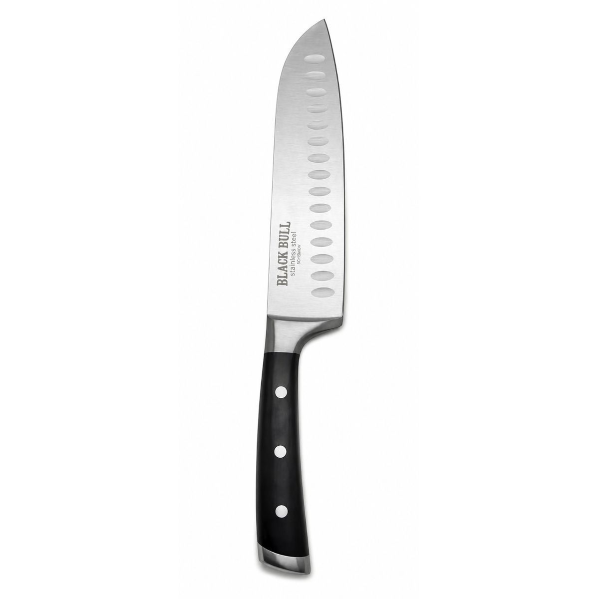 BLACK BULL - CUCHILLO SANTOKU PLATINUM ACERO INOXIDABLE BLACK BULL
