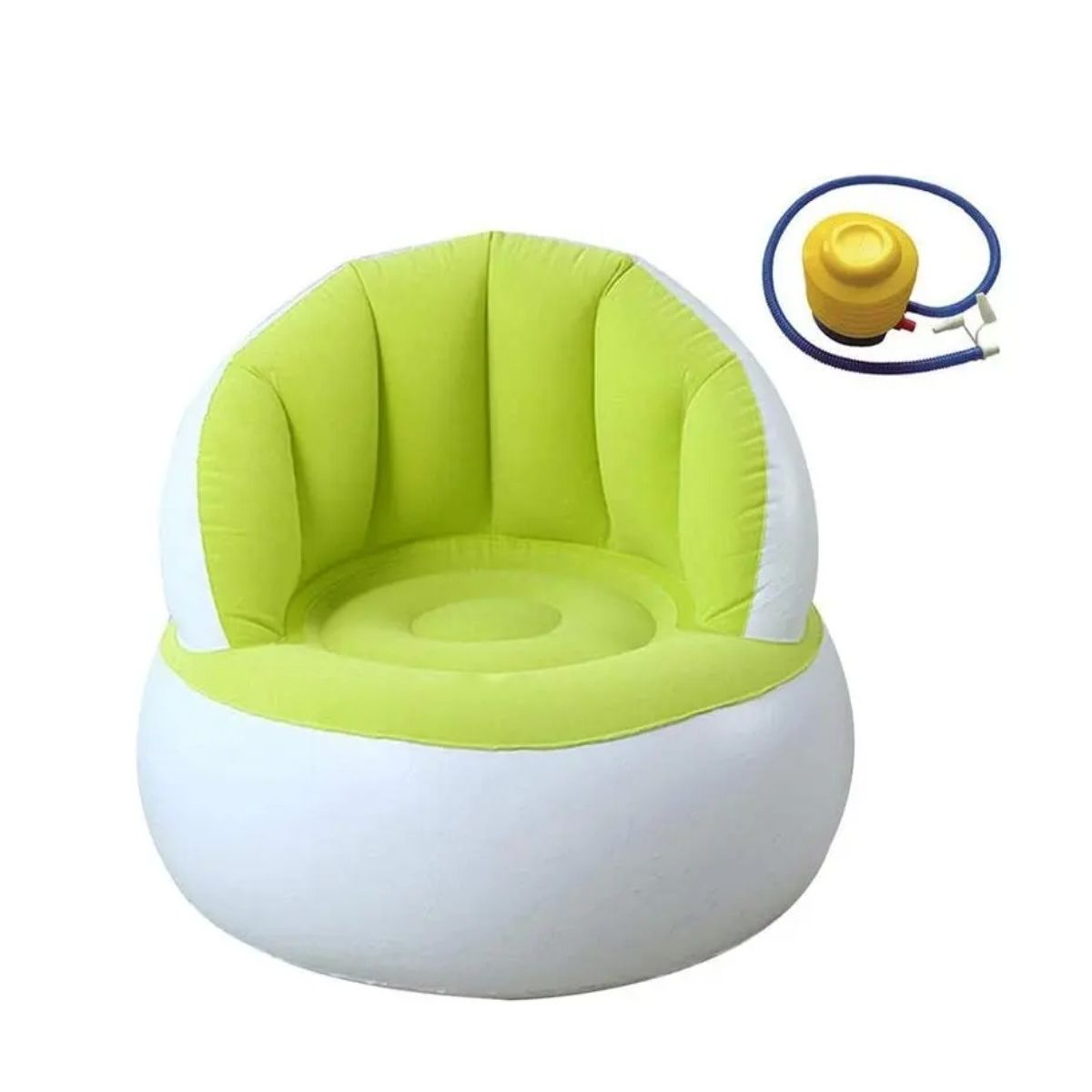 GENERICO - Sillón Inflable Puff Tumbona Con Reposa Pies Labg