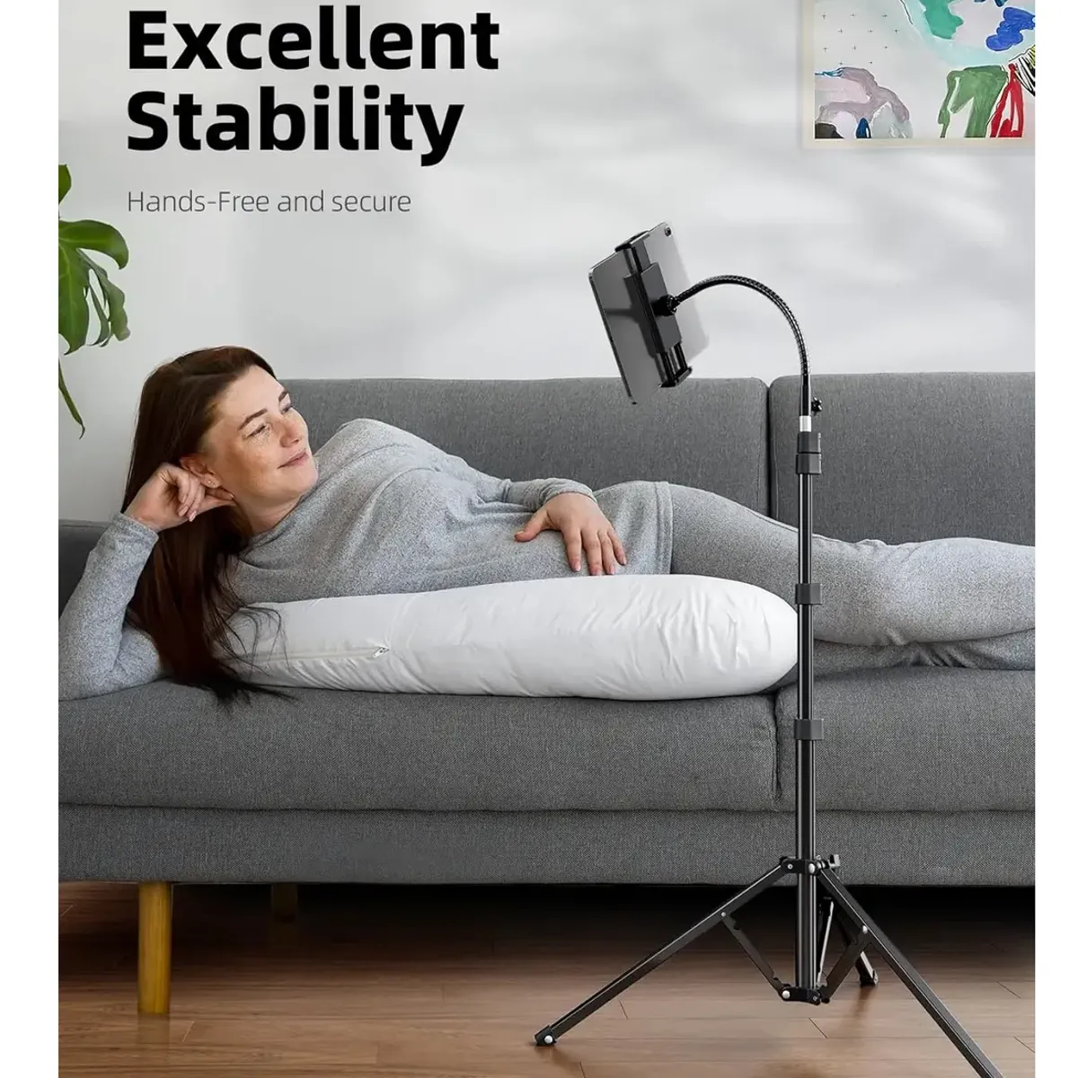 GENERICO - Soporte De Trípode De Ajustable Para Tablet Y Celular 165cm