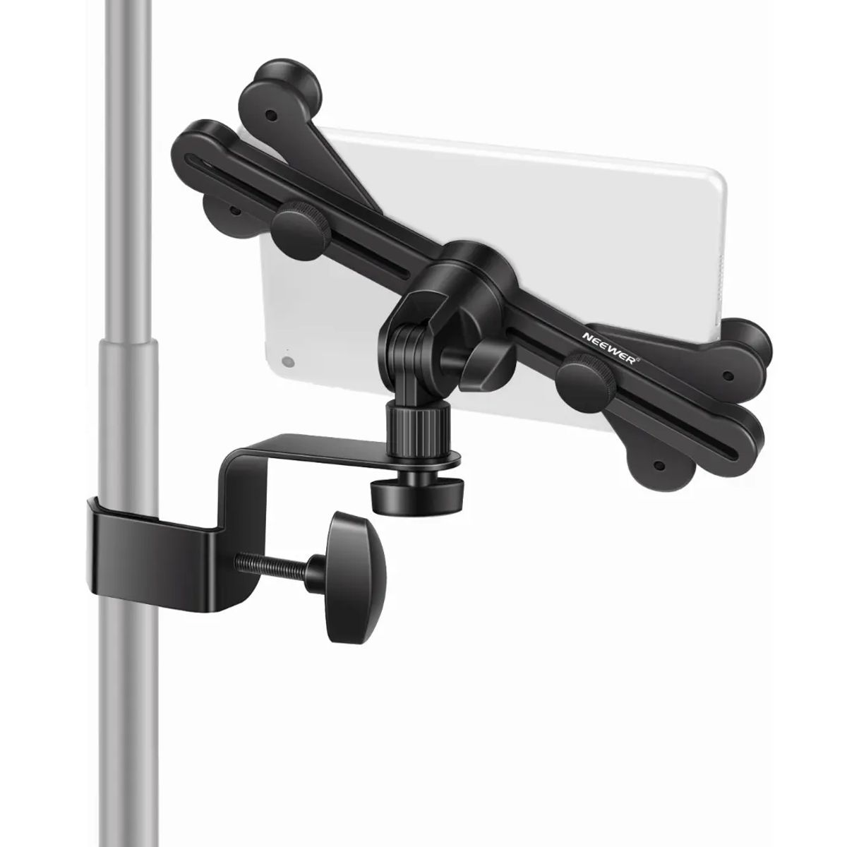 GENERICO - Soporte De Ipad Tablet 15-28cm Ajustable Para Trípode