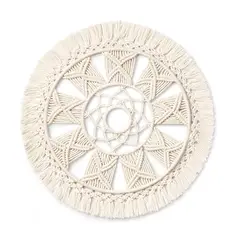 VATYERTY - Tapiz de pared de macramé