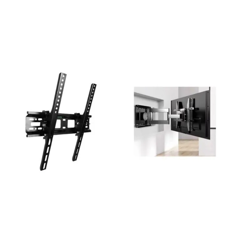 GENERICO Soporte De Pared Para TV 32-55 Pulgadas - Acero Reforzado Negro Universal