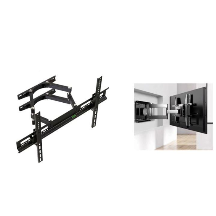 GENERICO Soporte De Pared Para TV 32-70 Pulgadas - Acero Reforzado Negro Mate - Carga Máxima 50kg Universal