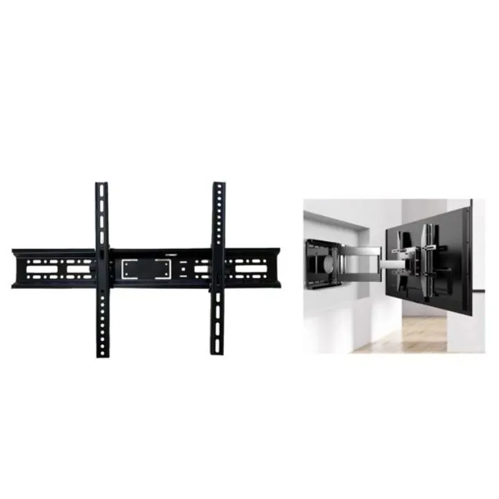 GENERICO Soporte De Pared Para TV 32-70 Pulgadas - Acero Reforzado Negro Mate - Carga Máxima 50kg - Universal